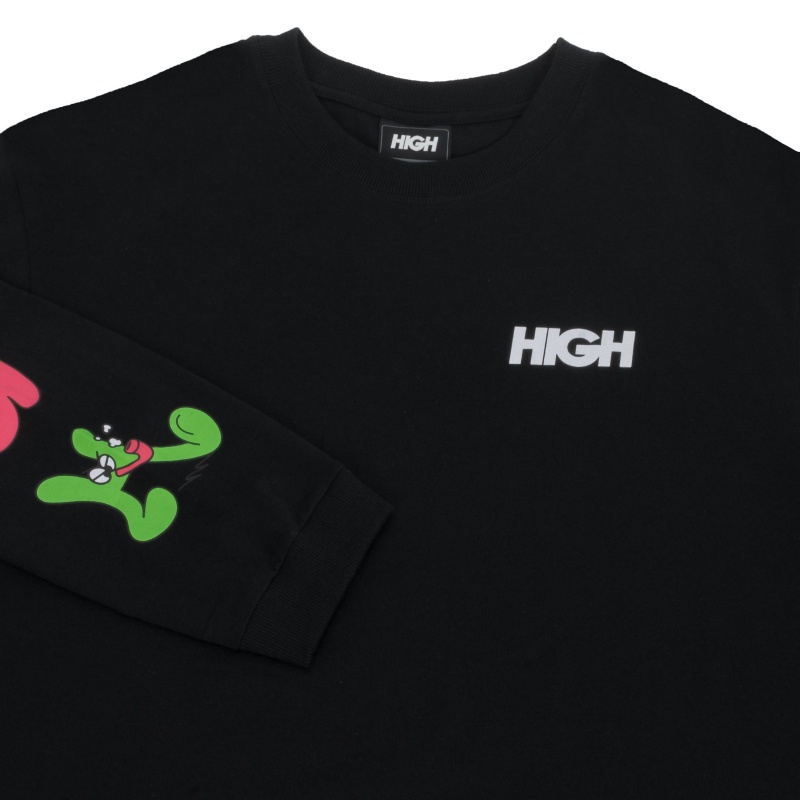 CAMISETA ML HIGH GOOFY PRETO